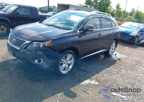 2010 Lexus Rx 450H from USA, damaged, VIN JTJBC1BA2A2407848